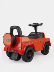 Красный каталка детская Mercedes (толокар) "Гелендваген" со звуком (3 цвета)