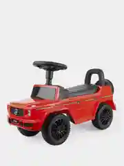 Красный каталка детская Mercedes (толокар) "Гелендваген" со звуком (3 цвета)
