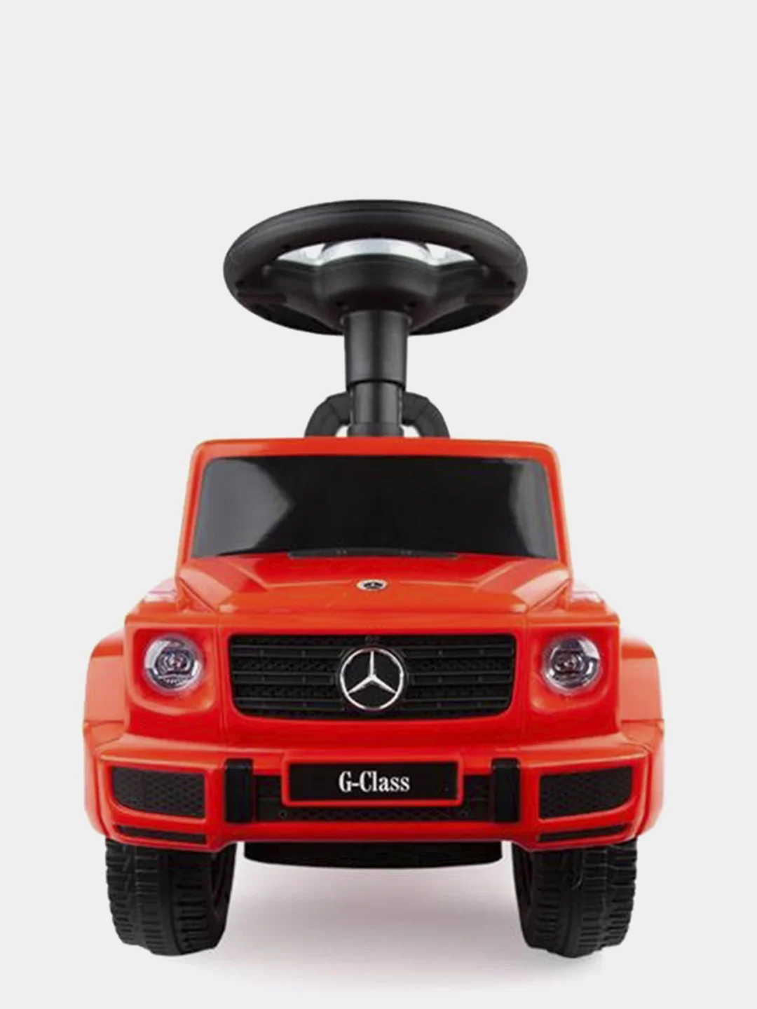 Красный каталка детская Mercedes (толокар) "Гелендваген" со звуком (3 цвета)