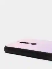 Серебряный градиентный чехол из закалённого стекла для Huawei Mate 10 lite
