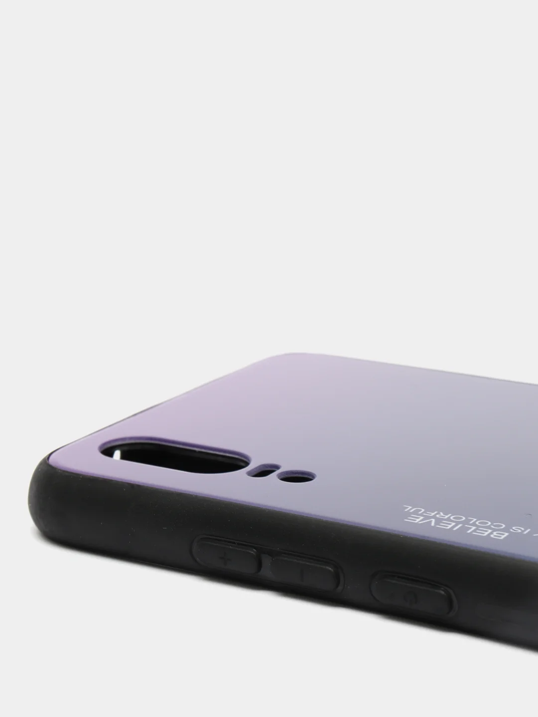 Угольный градиентный чехол из закалённого стекла для Huawei P20