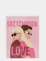 Скетчбук LOVE You, А6, 80 листов