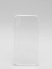 Силиконовый прозрачный противоударный чехол iPhone XR(Айфон икс р)