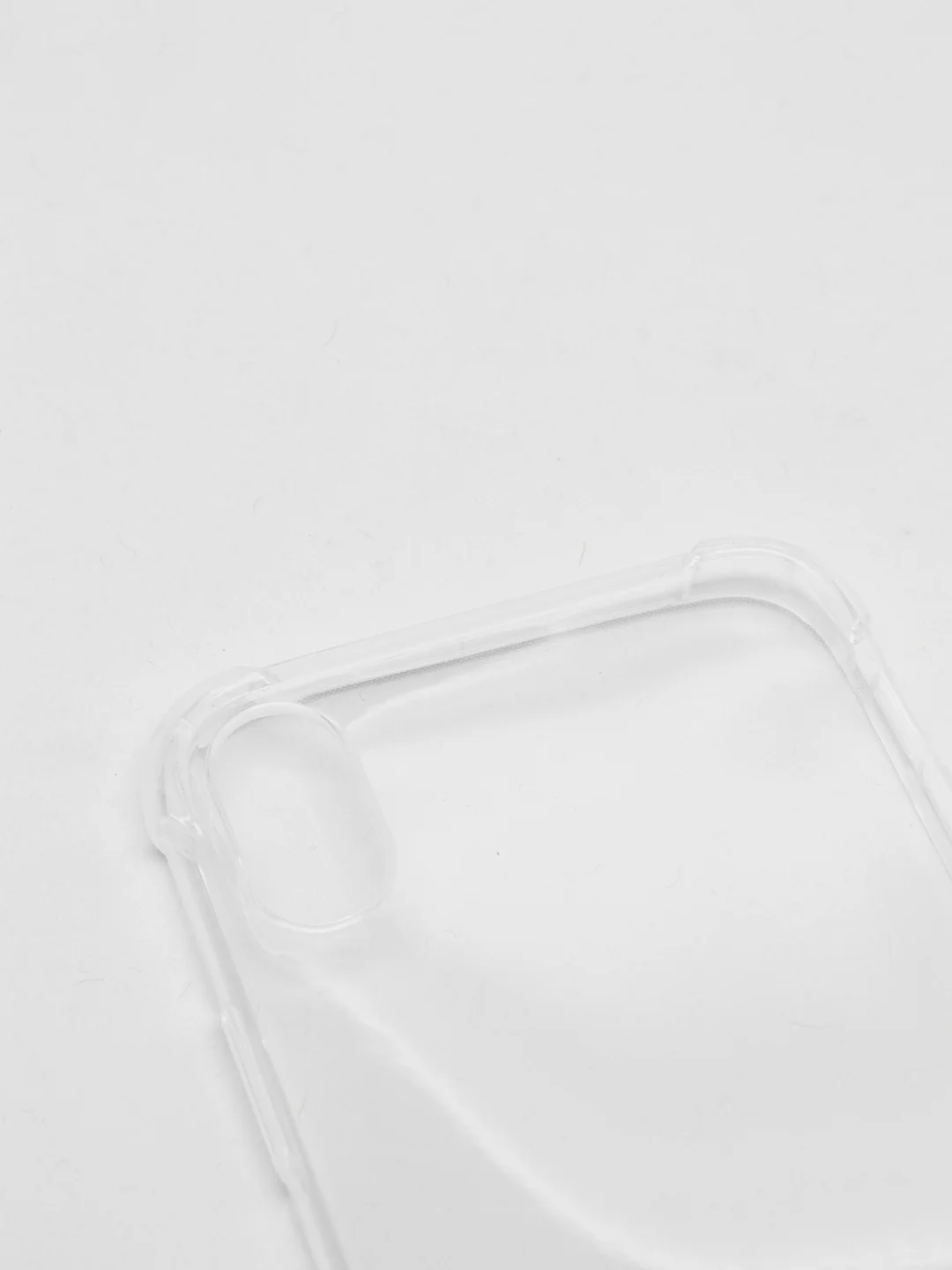 Силиконовый прозрачный противоударный чехол iPhone XR(Айфон икс р)
