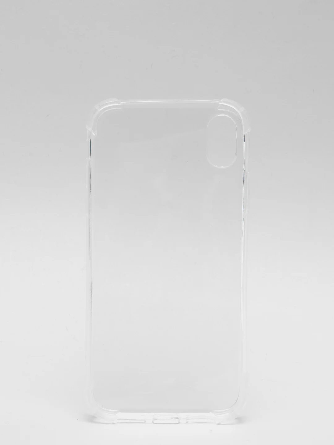 Силиконовый прозрачный противоударный чехол iPhone XR(Айфон икс р)