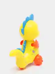 Желтый заводная игрушка "Дракоша Динозаврик"