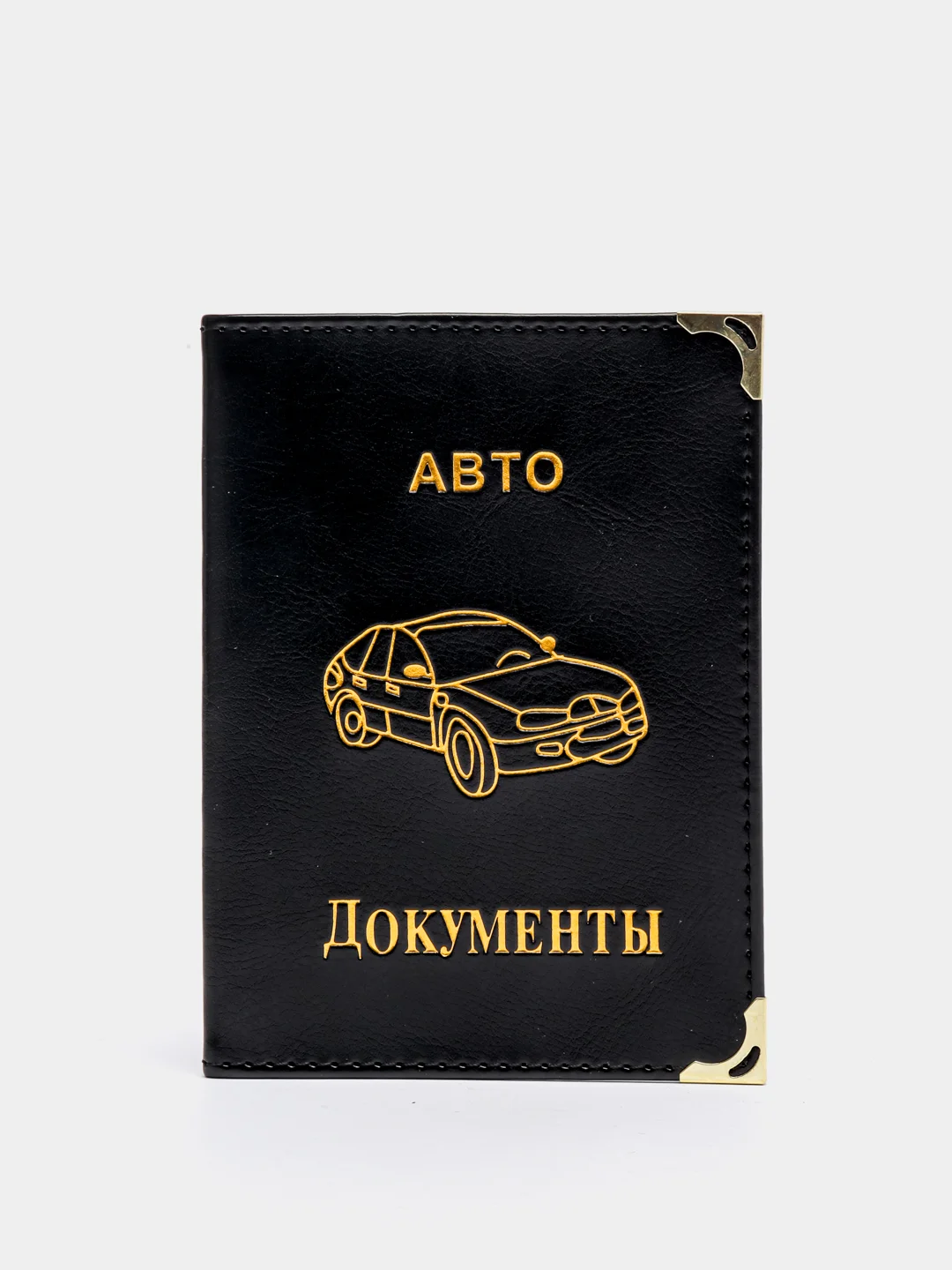 Черный обложка для документов
