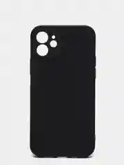 Черный чехол защитный для iPhone 12 / 12 Pro / 12 Pro Max, силиконовый, 1,5 мм