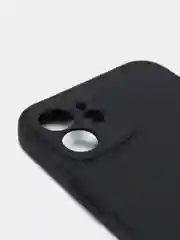 Черный чехол защитный для iPhone 12 / 12 Pro / 12 Pro Max, силиконовый, 1,5 мм