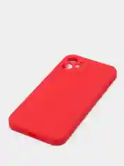 Красный чехол защитный для iPhone 12 / 12 Pro / 12 Pro Max, силиконовый, 1,5 мм