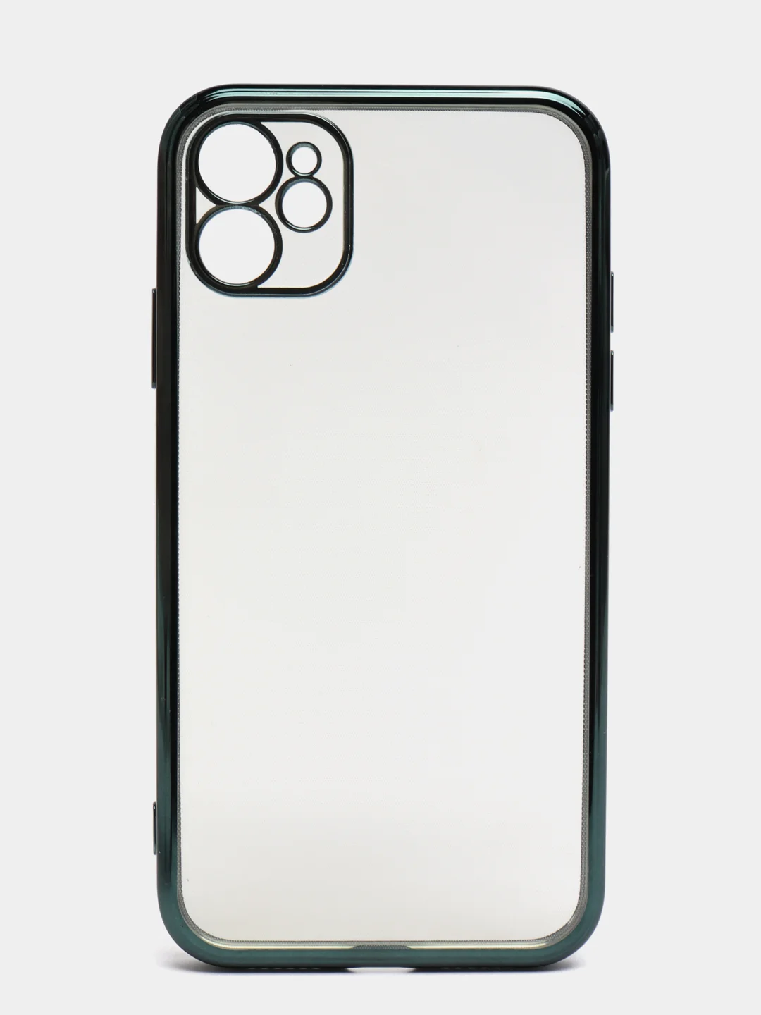 Бирюзовый чехол для iPhone 7, 8, SE, X, XS, XR, 11 Pro Max, 12 Mini, Pro Max, с гальваническим покрытием