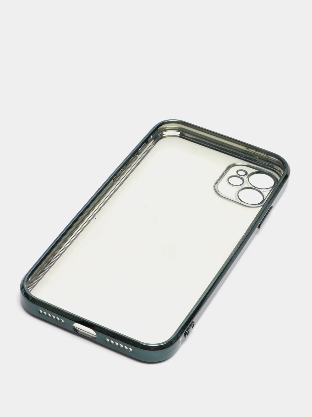 Бирюзовый чехол для iPhone 7, 8, SE, X, XS, XR, 11 Pro Max, 12 Mini, Pro Max, с гальваническим покрытием