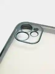 Бирюзовый чехол для iPhone 7, 8, SE, X, XS, XR, 11 Pro Max, 12 Mini, Pro Max, с гальваническим покрытием