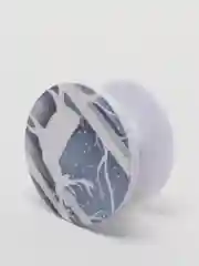 Белый попсокет Popsocket держатель для телефона и наушников, космос луна месяц свет небо звезда