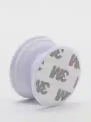Белый попсокет Popsocket держатель для телефона и наушников, космос луна месяц свет небо звезда