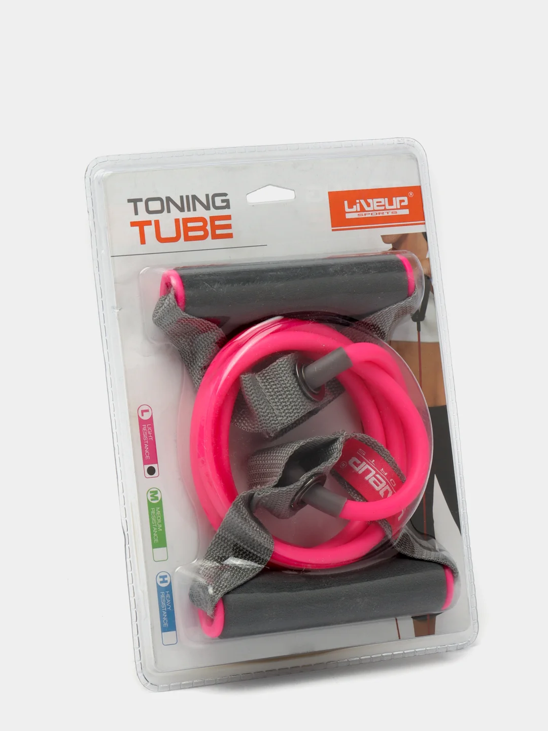 Эспандер LiveUp "Tonning Tube" для тренировок по йоге, пилатесу, фитнесу