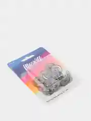 Кнопка пришивная латунь арт.MX.5527 21мм цв.никель черный уп.10 шт