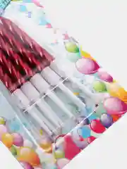 Бордовый свечи в торт /