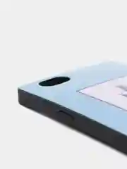 Бирюзовый чехол "Растения" для iPhone 6  / 7 / 8 / 6 Plus / 7 Plus / 8 Plus