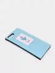 Бирюзовый чехол "Растения" для iPhone 6  / 7 / 8 / 6 Plus / 7 Plus / 8 Plus