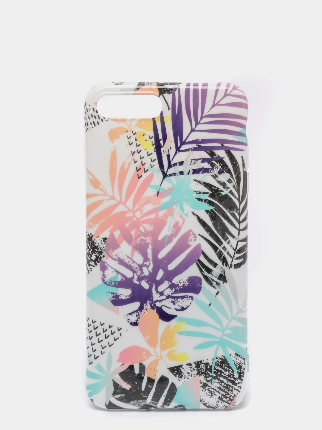 Пурпурный чехол "Растения" для iPhone 6 / 7 / 8 / 6 Plus / 7 Plus / 8 Plus