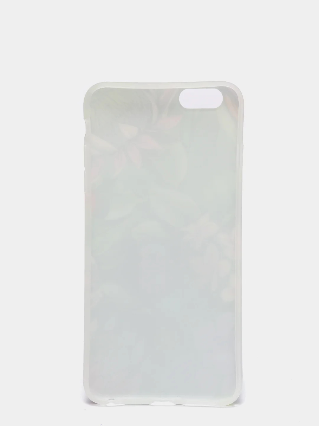Фиолетовый чехол "Растения" для iPhone 6 / 7 / 8 / 6 Plus / 7 Plus / 8 Plus