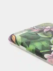 Фиолетовый чехол "Растения" для iPhone 6  / 7 / 8 / 6 Plus / 7 Plus / 8 Plus