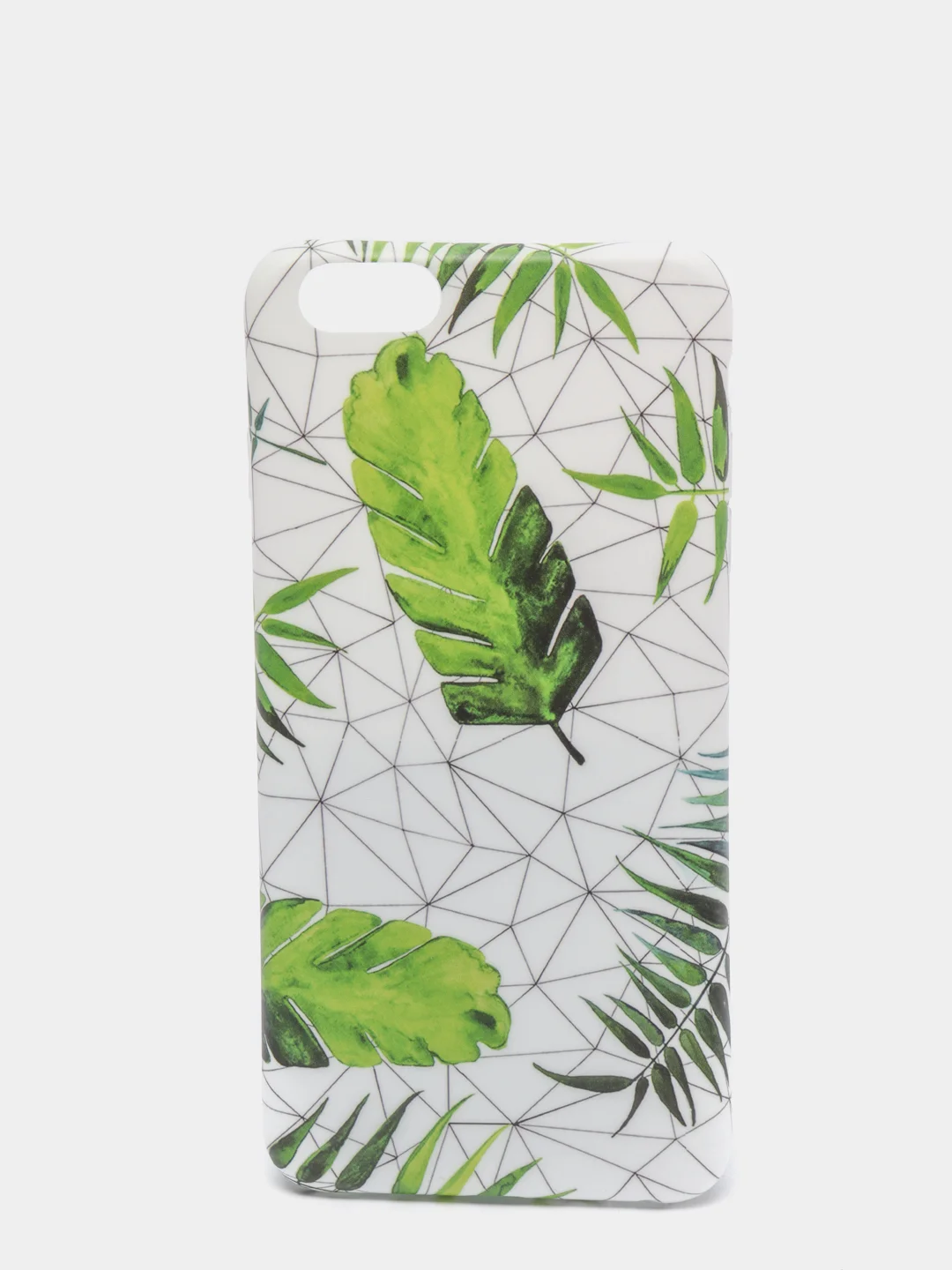 Лесной зеленый чехол "Растения" для iPhone 6 / 7 / 8 / 6 Plus / 7 Plus / 8 Plus