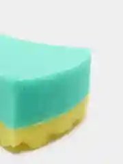 Зеленый губка для тела, массажная