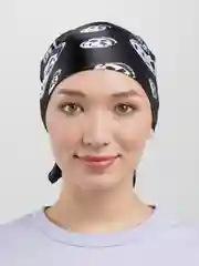 Черный женский платок 50х50 см