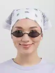 Белый бандана на голову