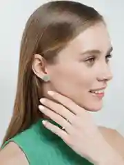 Прозрачный кольцо из бисера