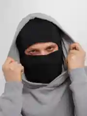 Зелёный хаки балаклава утепленная