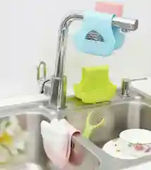 Лайм силиконовый кухонный держатель для губок