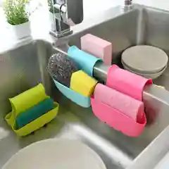 Лайм силиконовый кухонный держатель для губок