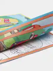 Синий яркие раскраски (На Ферме, Транспорт, Машинки, Друзья, Животные, Малыши)