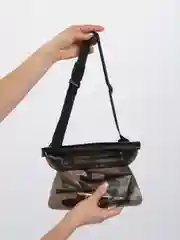 Черный водонепроницаемая поясная сумка-чехол