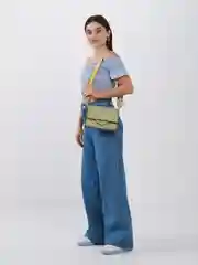 Лайм сумка женская маленькая через плечо