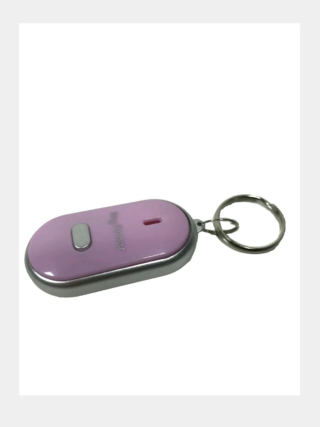 Розовый брелок Для Поиска Ключей с Фонариком key finder / Реагирует на свист и громкий звук