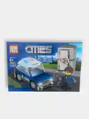 Синий детский конструктор "Cities"