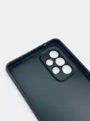 Черный чехол Samsung Galaxy A53, Самсунг Галакси А53 5G, черный, силиконовый