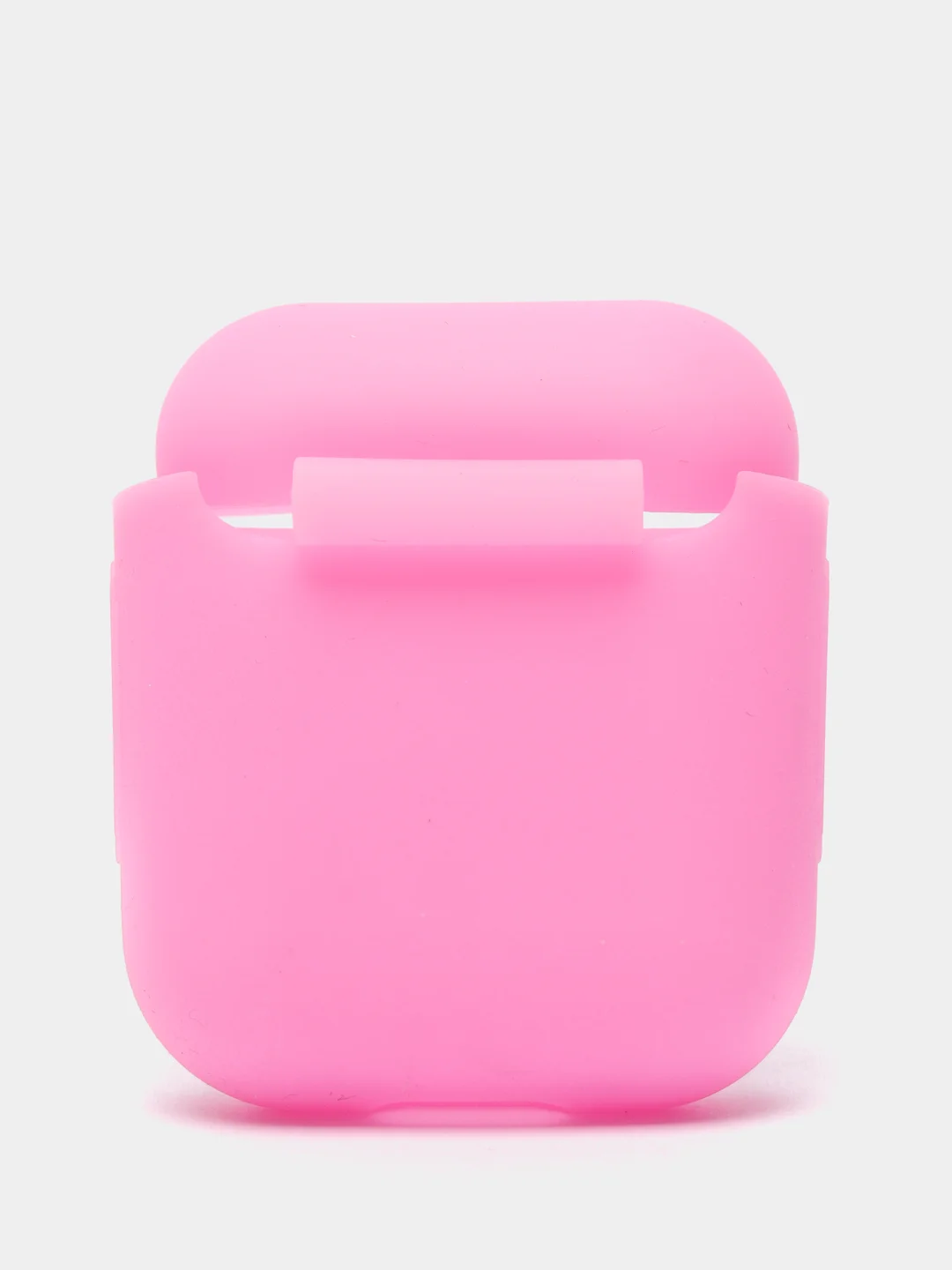 Серебряный силиконовый чехол для Apple Airpods