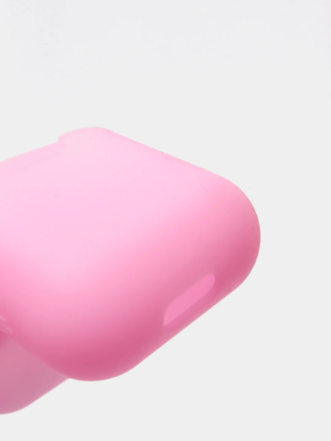 Серебряный силиконовый чехол для Apple Airpods
