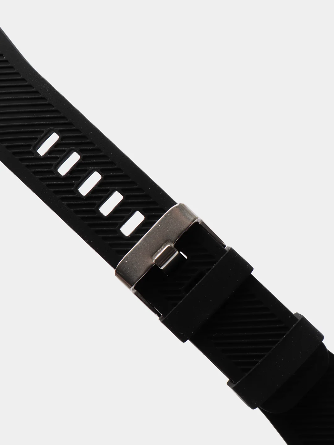 Черный силиконовый ремешок, 22 мм, для Samsung Gear S3, Huawei Watch GT 4, Watch GT 2, 46 мм