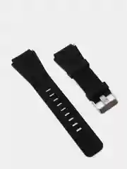Черный силиконовый ремешок, 22 мм, для Samsung Gear S3, Huawei Watch GT 4, Watch GT 2, 46 мм