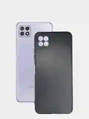 Черный чехол Samsung Galaxy A22s 5G / A22 5G, Самсунг Галакси А22с / А22 5G черный, силиконовый
