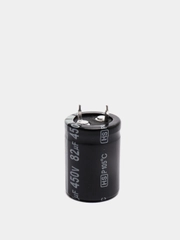 82мкФ 450в Конденсатор электролитический 82UF 450V 105C 22х30 HS JAMICON