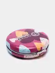 Вишнёвый зеркало косметическое "Сердце"
