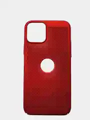 Красный чехол ультратонкий с перфорацией для Айфон iPhone 11, iPhone 11 Pro, iPhone 11 Pro Max