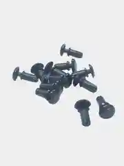 Пистон монтажный R4080, черный, 10 штук